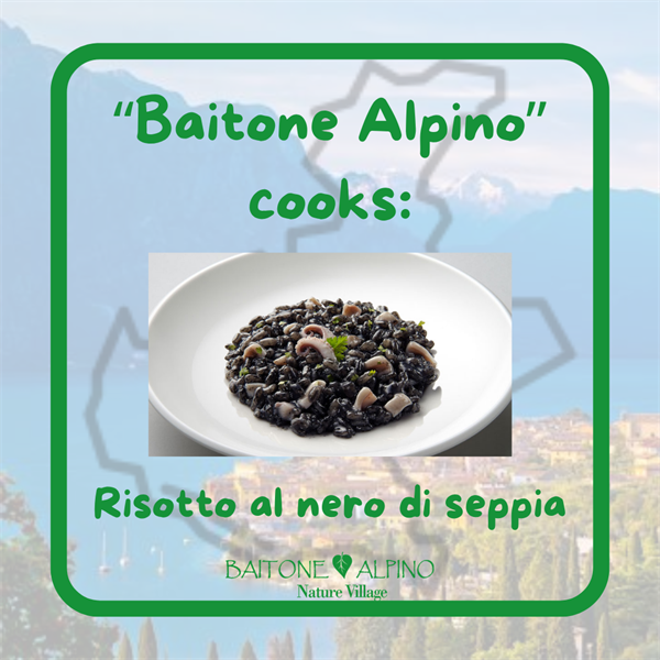 BaitoneAlpino Cooks: Risotto al nero di seppia